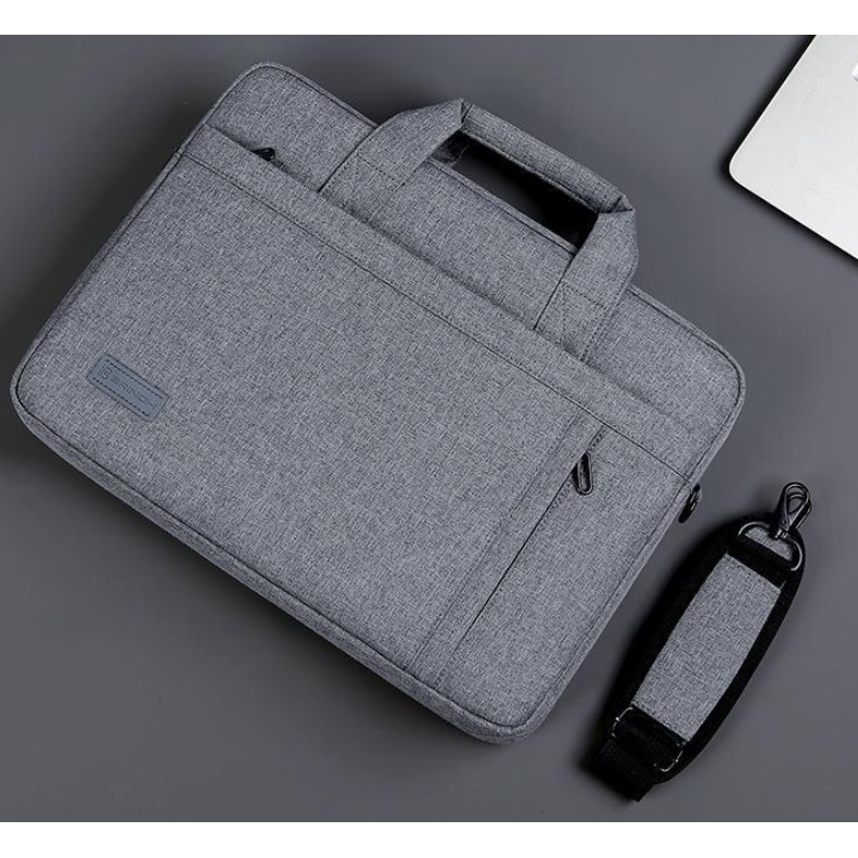Túi Xách Nam Nữ Công Sở BRINCH, Cặp Đựng Laptop 14, 15 inch BRINCH