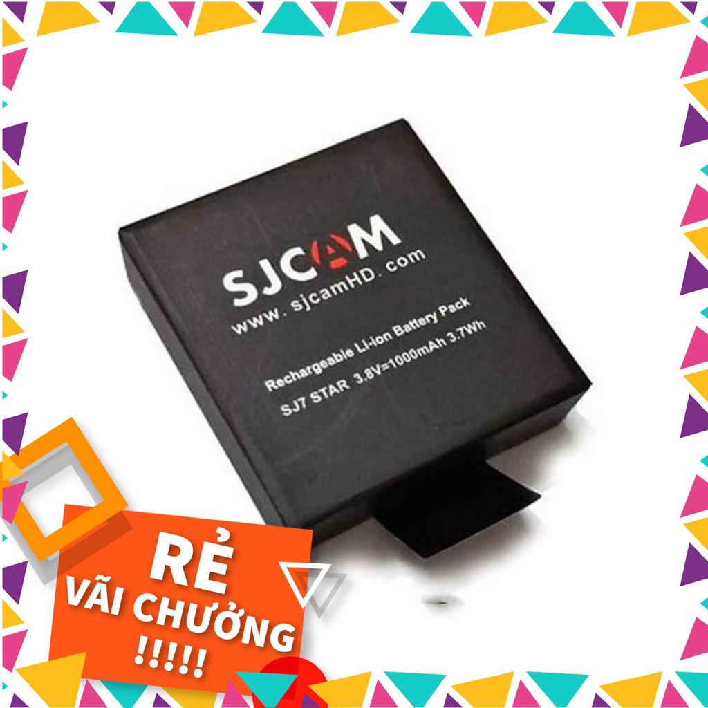 [SALE] Pin cho camera hành trình SJCAM SJ7 STAR, pin cho camera hành động SJCAM SJ7 STAR .