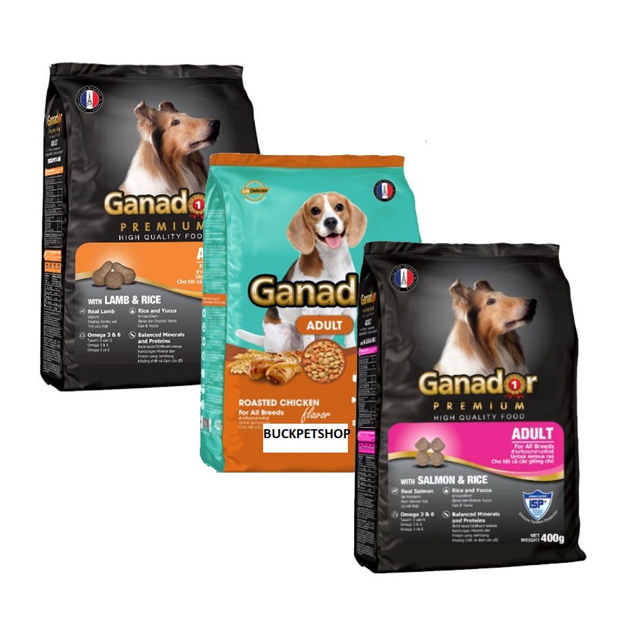 Thức ăn cho chó Ganador Adult 3kg Các Vị - Hạt cho chó mọi lứa tuổi