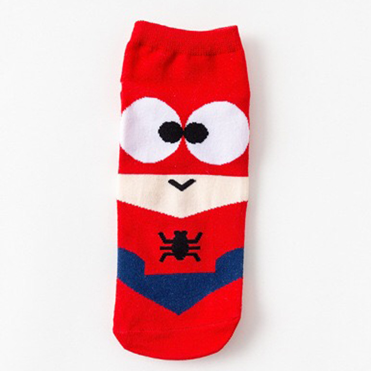 Vớ Cotton Thể Thao Họa Tiết Siêu Anh Hùng