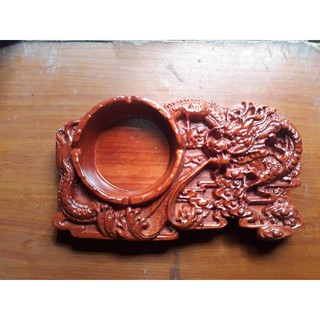 gạt tàn thuốc gỗ hương hình rồng