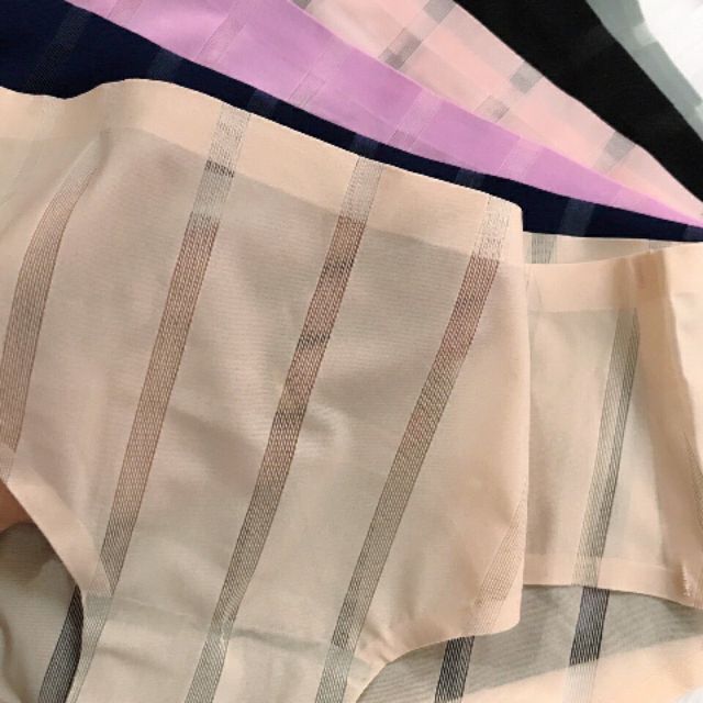 Quần lót su đúc kẻ sọc nữ không đường may