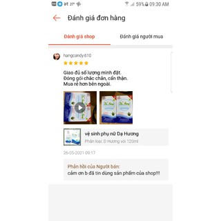 Dung dịch vệ sinh phụ nữ Dạ Hương