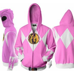Áo khoác khóa kéo hóa trang Power Rangers 3D | BigBuy360 - bigbuy360.vn