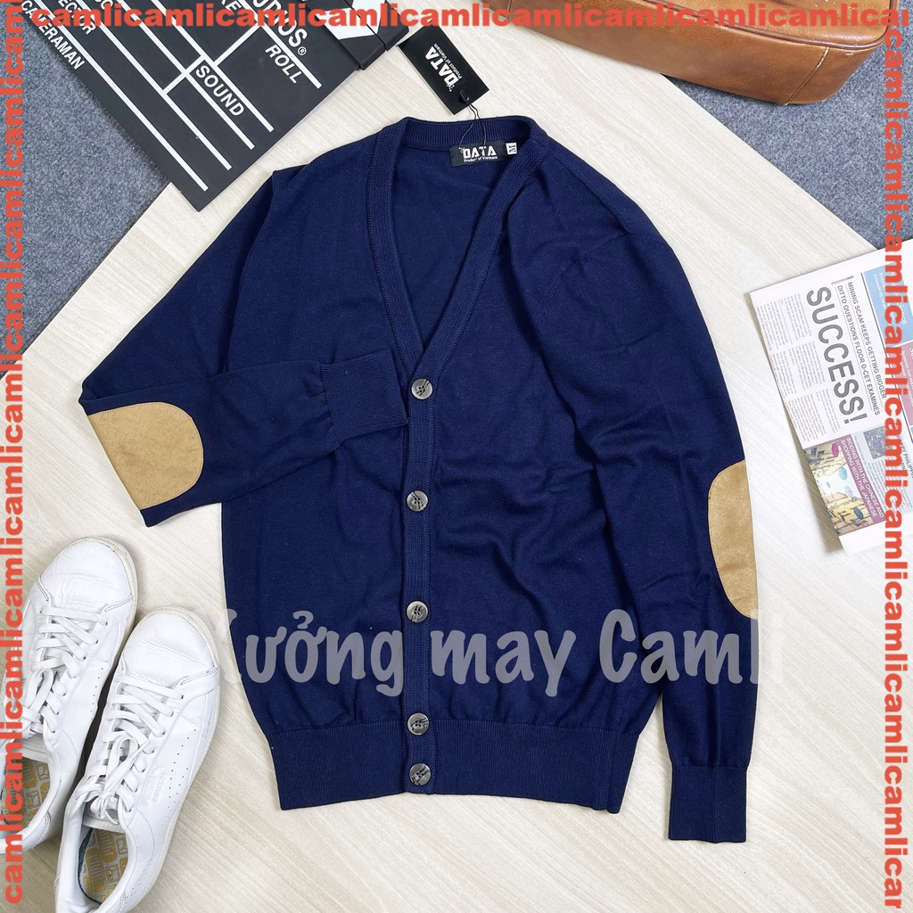 cardigan áo [Ảnh thật] Áo len cardigan nam đáp khuỷu tay, hàng Việt Nam Xuất Khẩu Hàn Quốc nguyên mác [Ảnh thật tự chụp