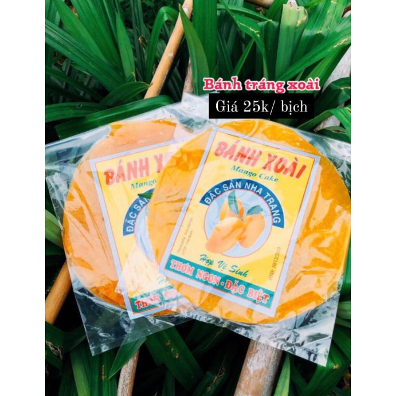 Bánh Tráng Xoài Nha Trang (bịch gần 200g)