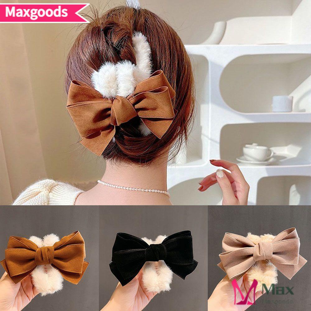 Kẹp Tóc Phối Lông Thời Trang Xinh Xắn Cho Nữ