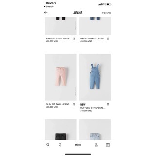 QUẦN YẾM JEAN CHO BÉ GÁI