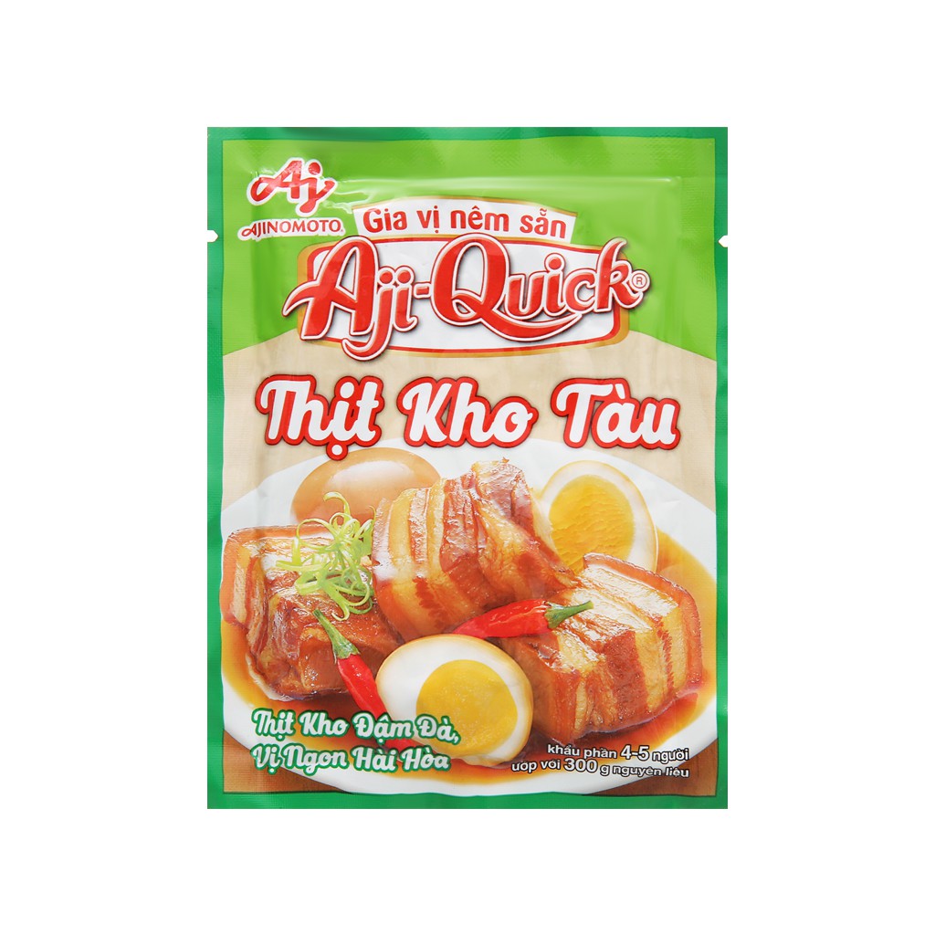 Gia vị nêm sẵn thịt kho tàu Aji-Quick gói 32g