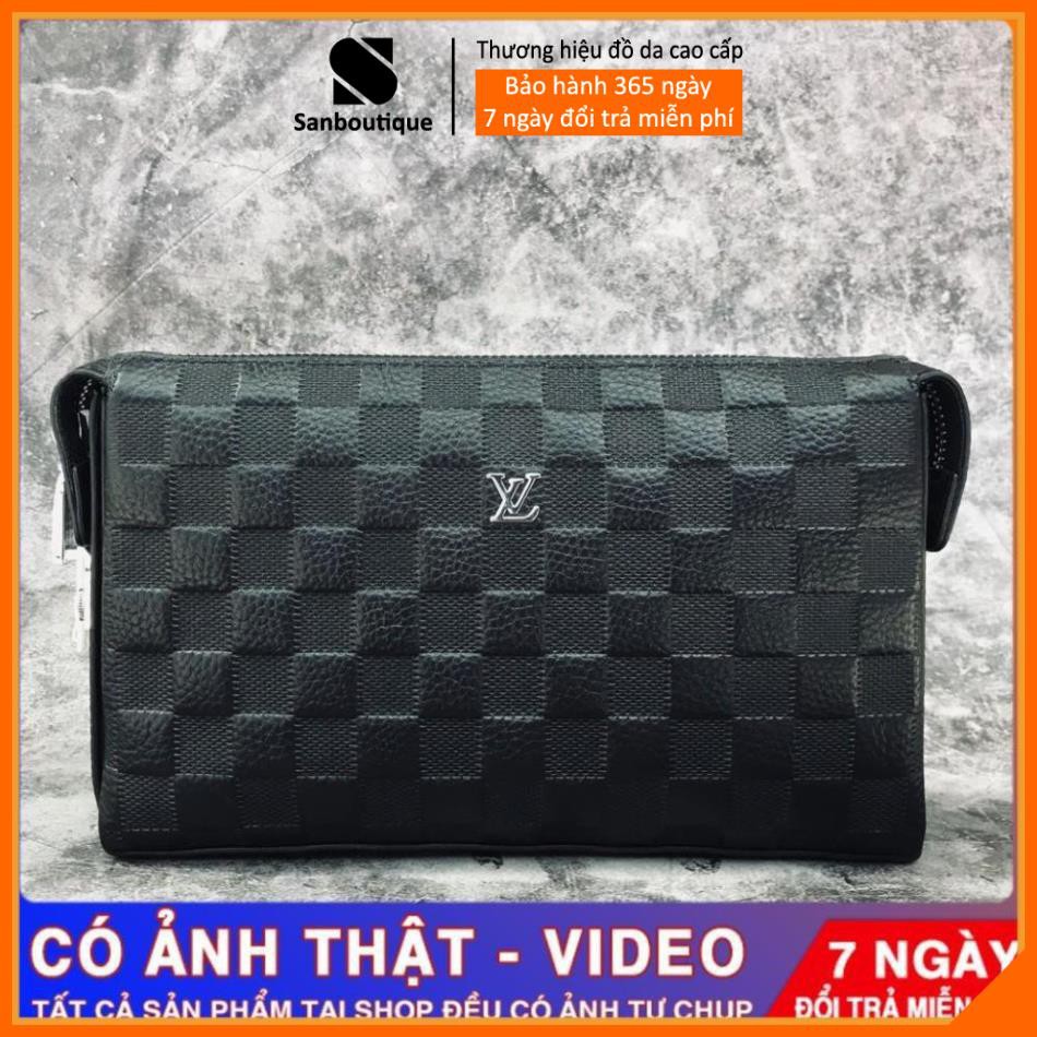 💎 FREESHIP 💎 Ví Cầm Tay Nam Da Thật.Clutch Nam khoá số Hàng Cao Cấp 💖HÀNG HIỆU 💖 | BigBuy360 - bigbuy360.vn