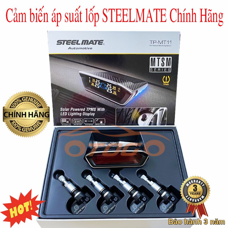 Cảm Biến Áp Suất Lốp Steelmate TP-MT11 Chính Hãng Bảo Hành 3 Năm