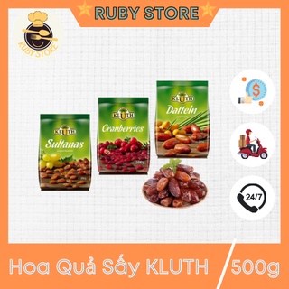 Hoa quả sấy khô kluth đức 500g date xa