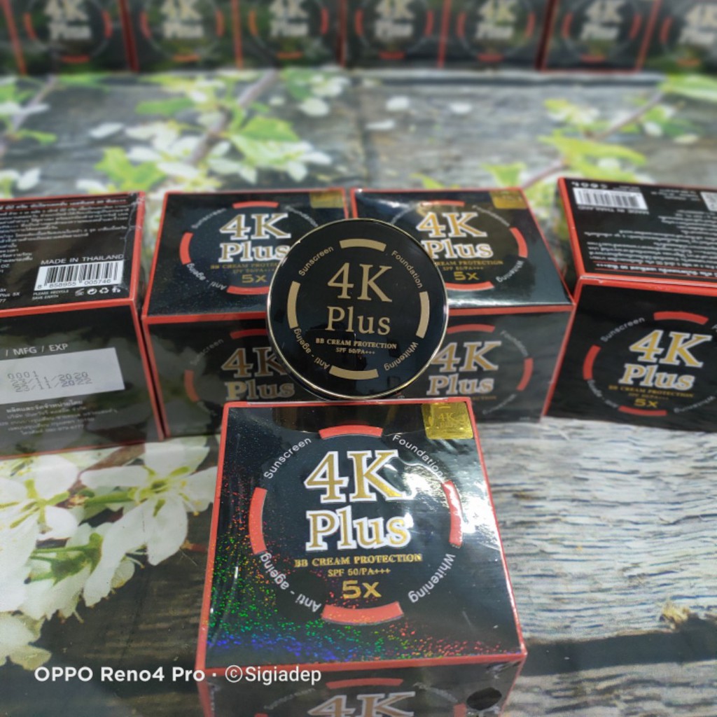 ✅ [CHÍNH HÃNG] Kem nền chống nắng, Kem Make up Thần thánh 4K PLUS 5X 🍋 [CHANH XẢ] 🍋 | BigBuy360 - bigbuy360.vn