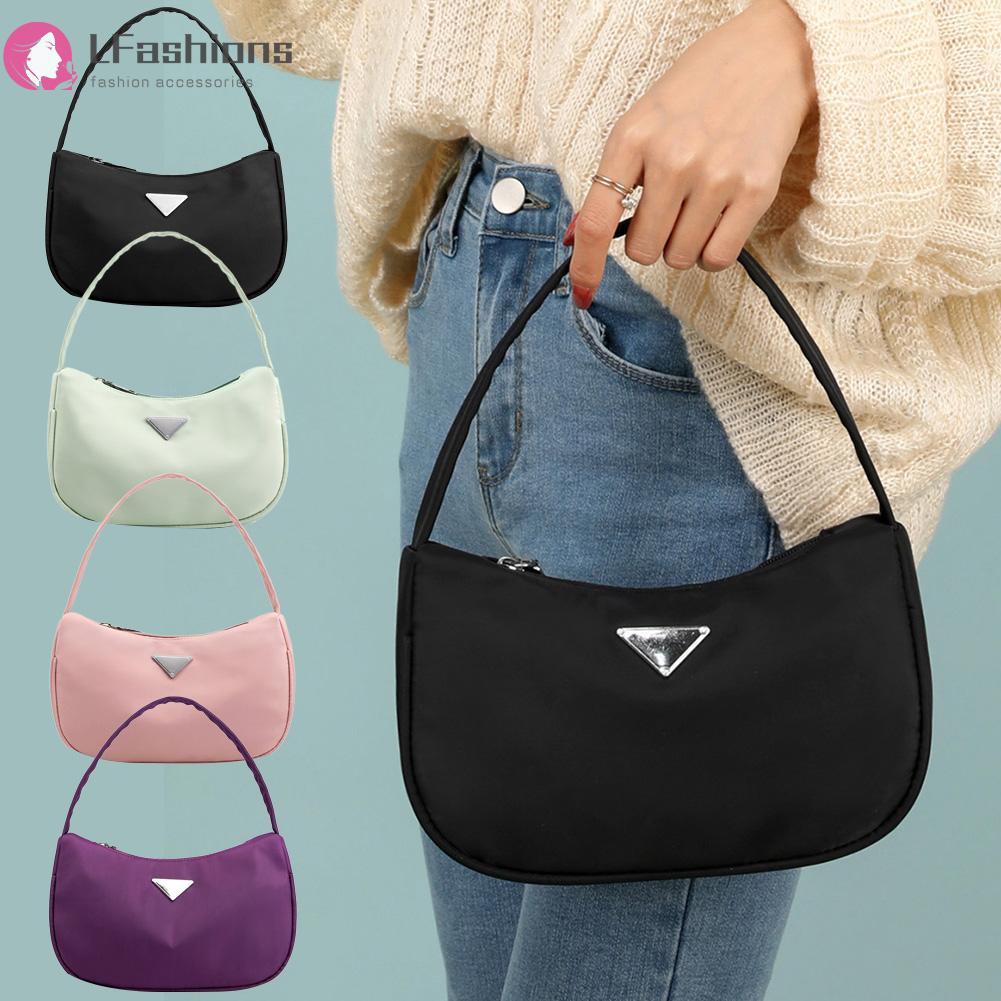 Túi xách nữ vải nylon kiểu dáng đơn giản thời trang | BigBuy360 - bigbuy360.vn