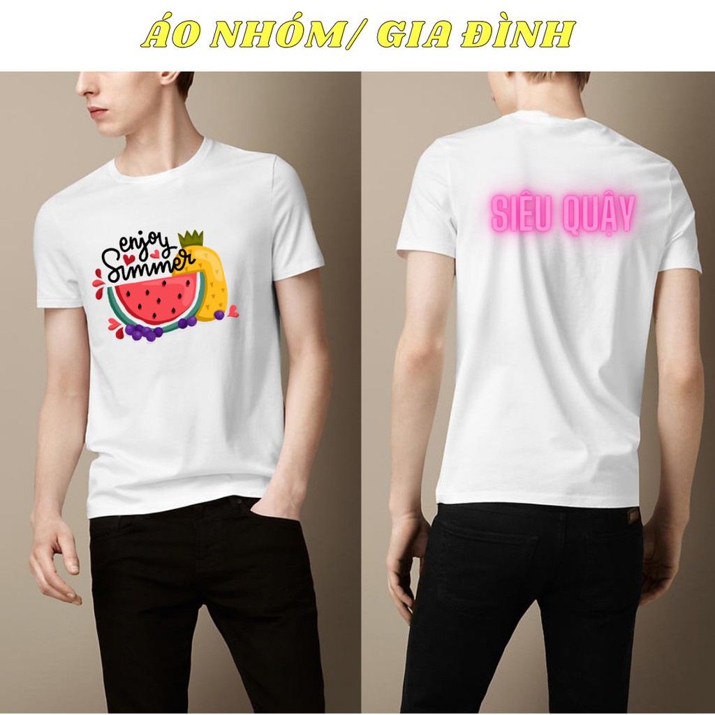 ÁO NHÓM/ ÁO GIA ĐÌNH CHƠI MÙA HÈ