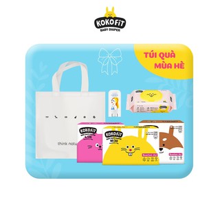 [TẶNG TÚI QUÀ MÙA HÈ] Combo 3 tã/bỉm quần/dán KOKOFiT Hàn Quốc size NB36/S34/M30/L26/XL22/Jumbo18