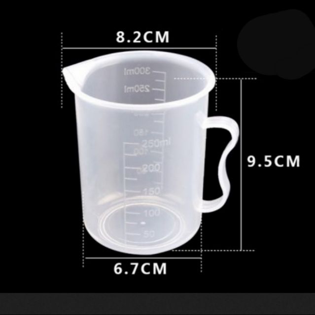 Ca Đong, ca định lượng nhựa chia vạch 250-300ml