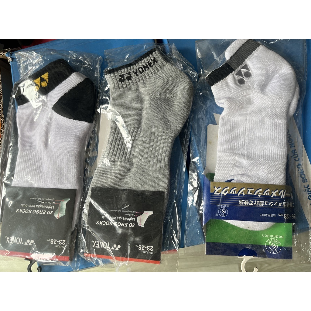 Tất cầu lông - Tất bóng chuyền yonex  bao bì, dày dặn, êm, vớ cầu lông