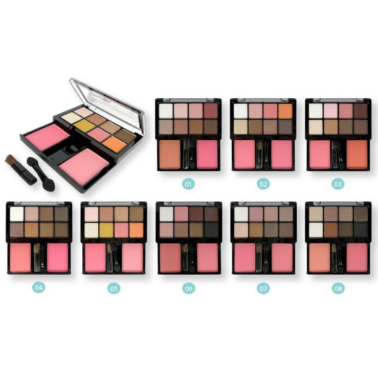 [Siêu Rẻ]Set phấn mắt+ má Odbo #2 | BigBuy360 - bigbuy360.vn