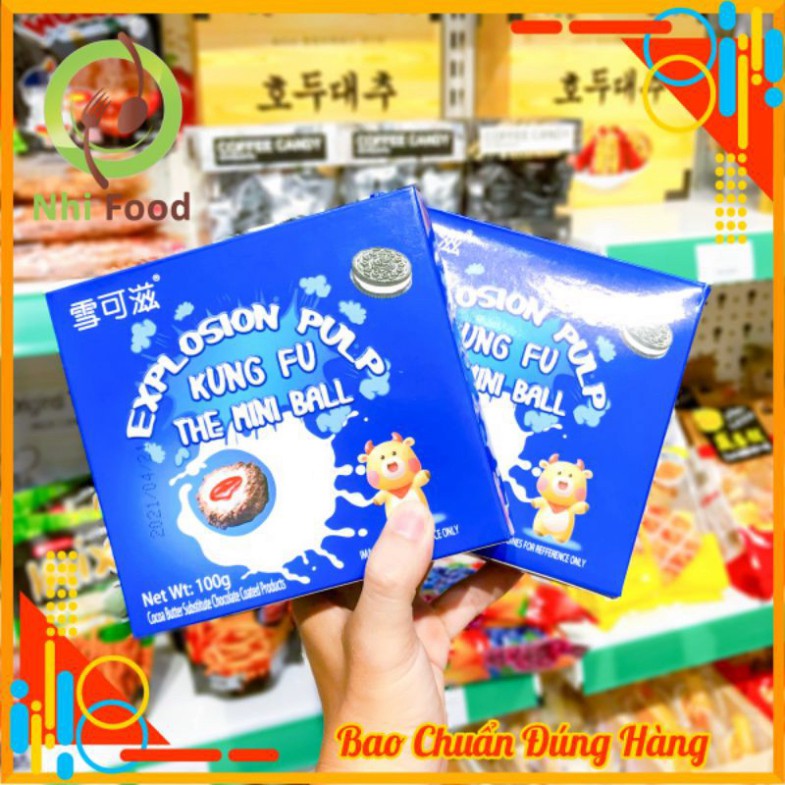 Bánh Oreo Socola Tan Chảy Nhân Dâu 3 Lớp Món Mới Bao Đúng Hàng, Luôn Có Sẵn