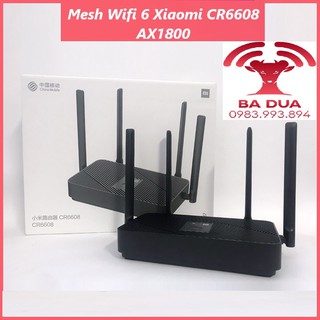 Bộ Phát Wifi Mesh Wifi 6 Xiaomi AIoT AX3600 , Redmi AX5 , Cr6608 AX1800 , AX6 Redmi AX3000 , AX6000