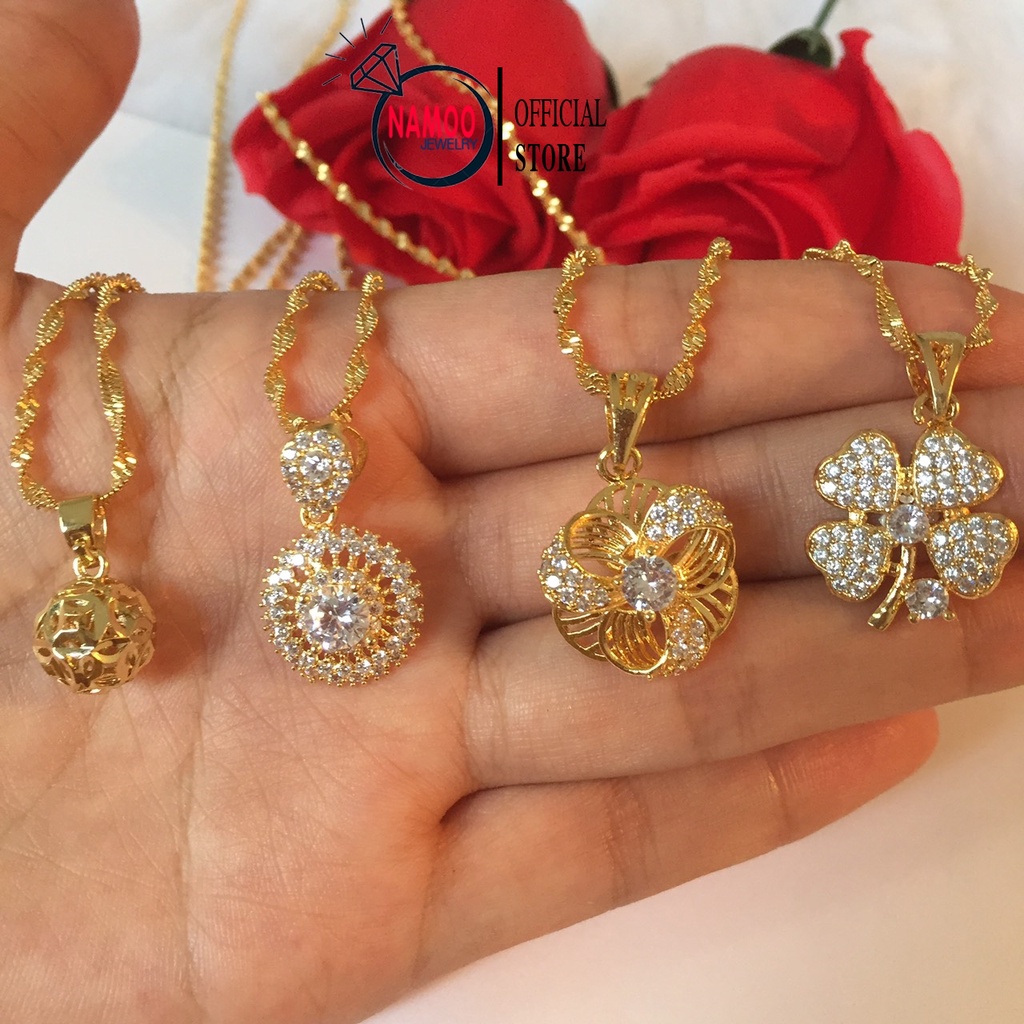 Dây chuyền Nữ Vàng Mạ Cao Cấp Nhiều Mẫu Namoo Jewelry