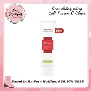 Kem Chống Nắng Cell Fusion C Clear Sunscreen 100 SPS 48 PA++++ 50ml