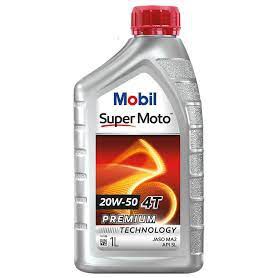 Nhớt xe máy Mobil Super 4T 20W50 800ML 1LIT