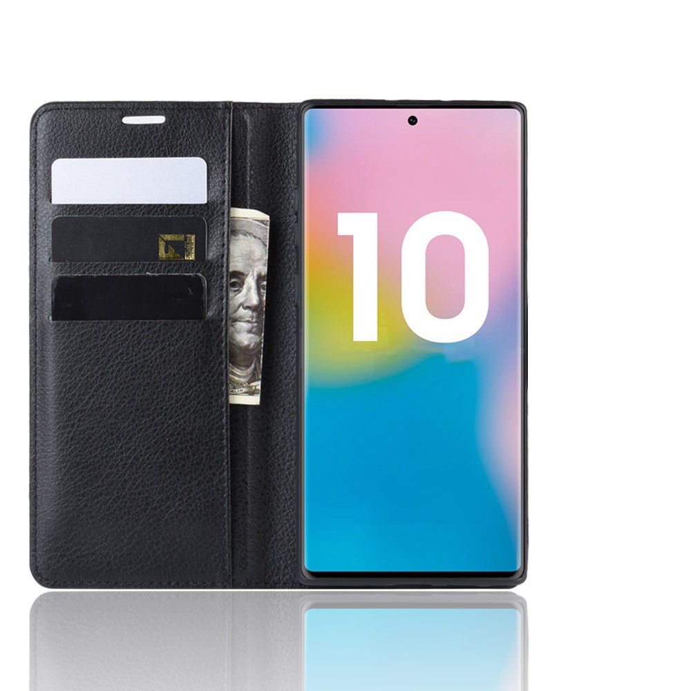 Bao da Samsung Galaxy Note 10 , Note 10 plus , Note 10 lite dạng ví cao cấp may viền O+ chính hãng