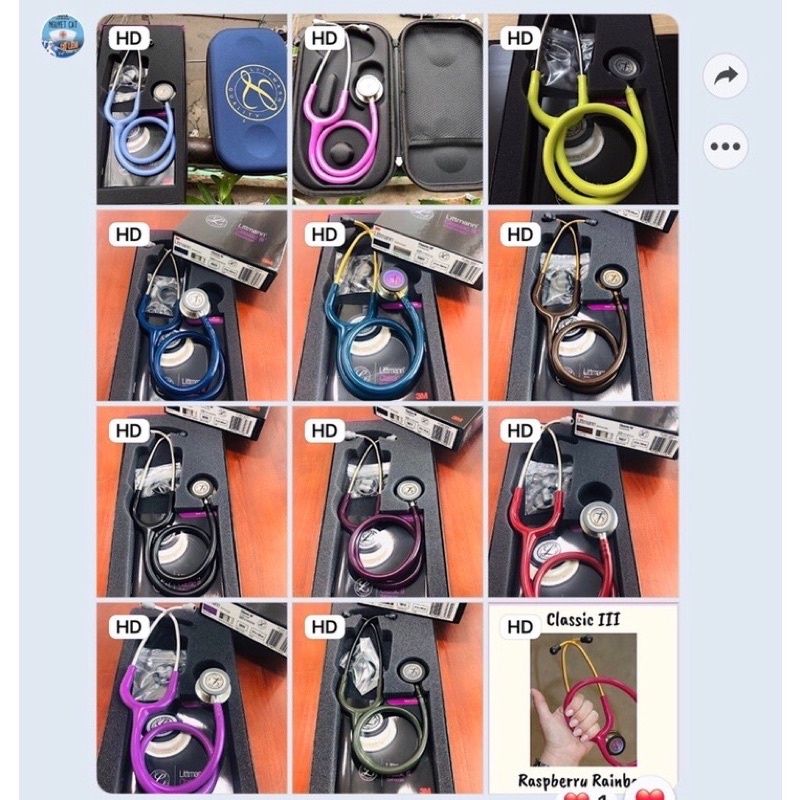 Tai nghe khám bệnh Littmann Classic lll