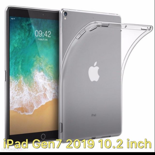 Ốp lưng dẻo trong suốt cho iPad Gen7 2019 10.2 inch/Gen 8 2020