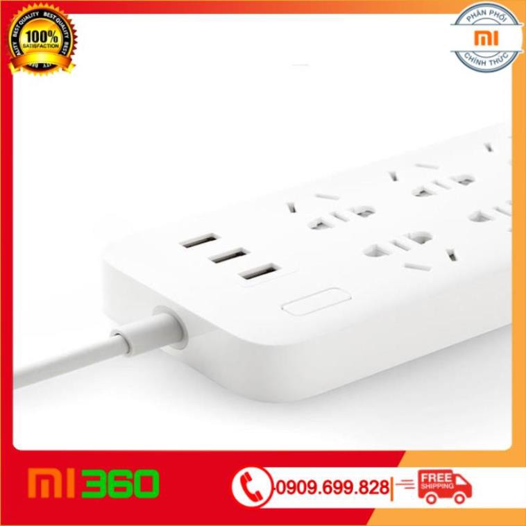 [ Hàng Cao Cấp ] Ổ cắm Xiaomi Mi Power Strip 6 cổng 3 USB