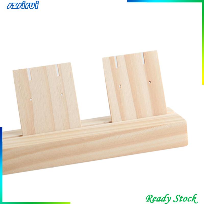 [szsirui] Giá Đỡ Trưng Bày Bông Tai Trưng Bày Đuôi Dài Sức Chứa Lớn