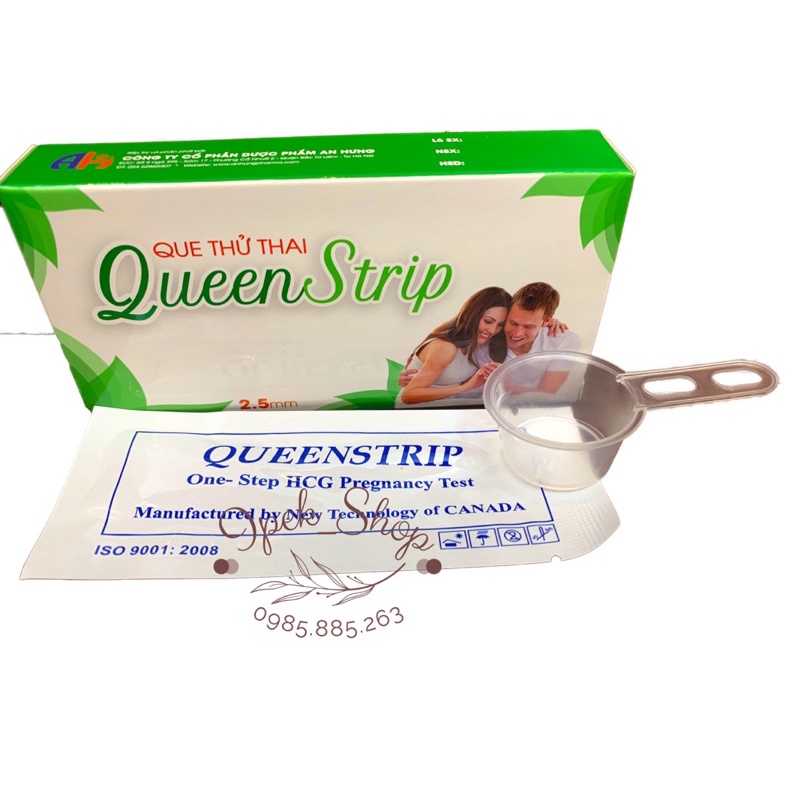 Que thử thai QUEEN STRIP 2,5mm - Ipek_Shop