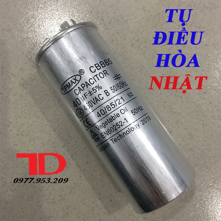 Tụ Điều Hòa - CAPA NHẬT 40uF