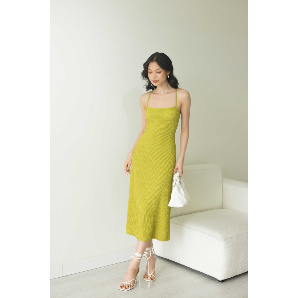 GOÛT DE JUN - Đầm nữ thun hai dây dáng dài - Katin Dress