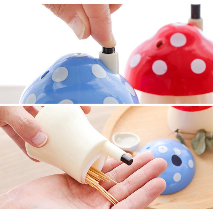 Hũ đựng tăm hình cây nấm siêu dễ thương (GD0062)