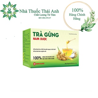 Trà gừng Nam Dược hộp 20 gói × 3g