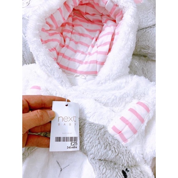 Body Gấu Lông Mềm Mịn Ủ Ấm Cho Bé Sơ Sinh 5-18kg