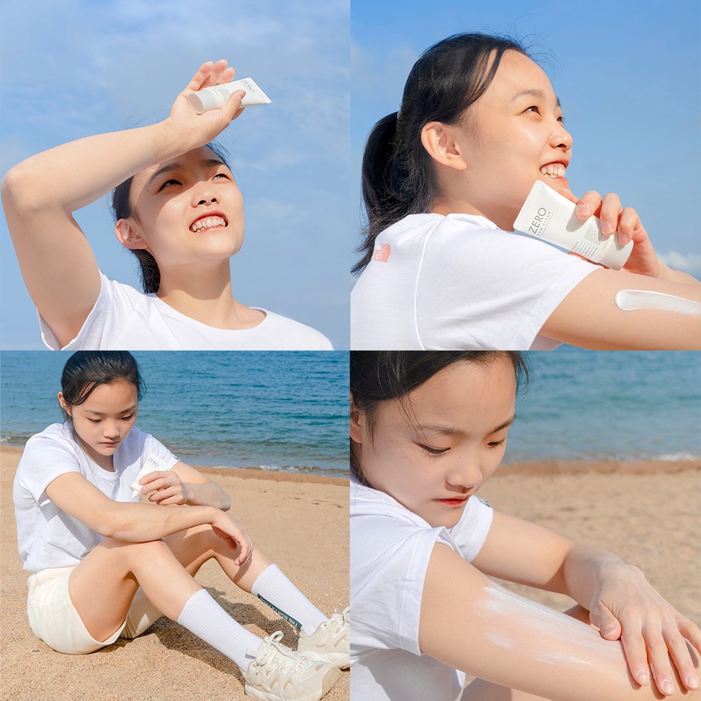 [Rom&amp;nd] Kem chống nắng kiêm kem lót bảo vệ da Hàn Quốc Romand Zero Sun Clean SPF50+PA++++ 50g