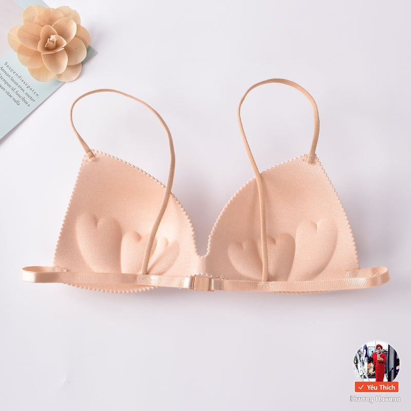 Áo bra su đúc dây mảnh cài sau đệm bàn tim freesize - áo lót nữ PTSTORE FLA20 | BigBuy360 - bigbuy360.vn