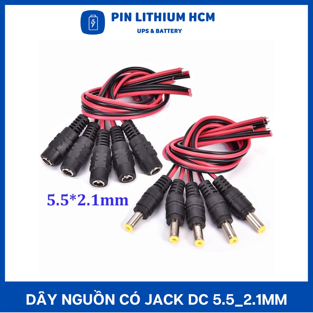 Dây nguồn có jack DC 5.5*2.1mm