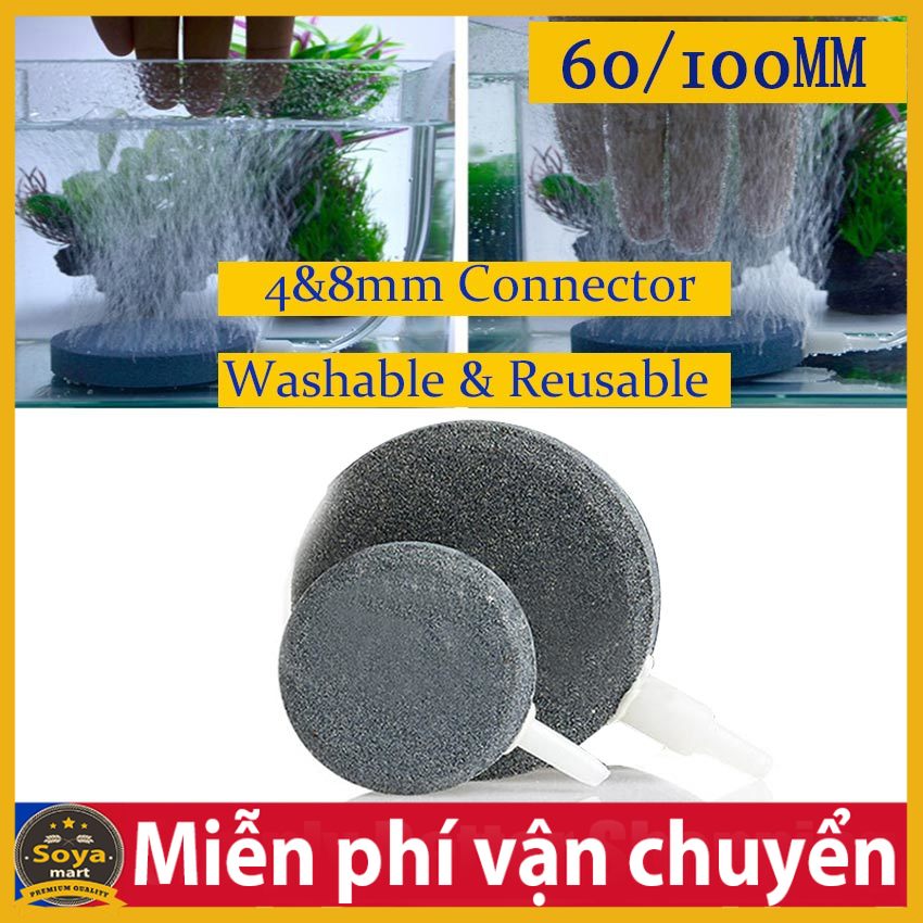 Sủi đĩa oxy siêu mịn 6cm 10cm