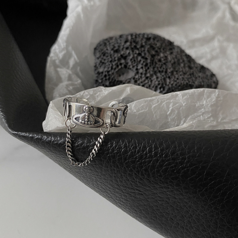 Nhẫn Dây Xích Vũ Trụ 1910024Nhẫn Hở Dễ Phối Đồ Phong Cách Hip Hop Cá Tính