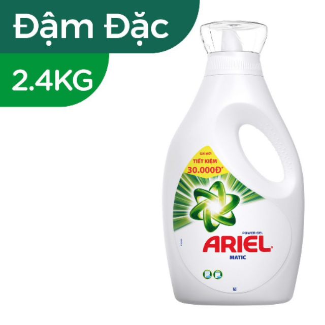 NƯỚC GIẶT ARIEL matlc chai 2,4kg