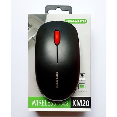 Chuột không dây Kingmaster KM20, Plug 2.4GHz- Full box, Chính hãng 100%- Bảo hành 12 tháng