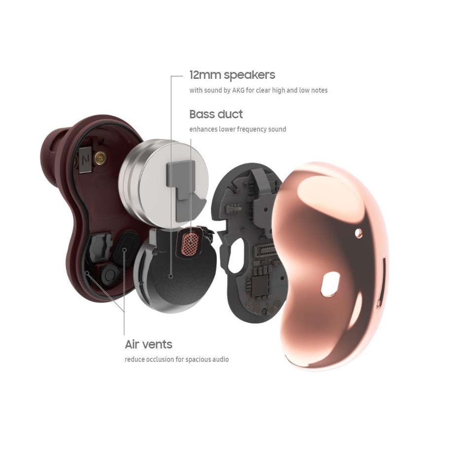 Tai nghe bluetooth không dây True Wireles Samsung Galaxy Buds Live 2020 - Chính hãng