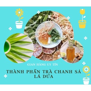 Trà Chanh Sả-Lá Dứa Nếp Thơm