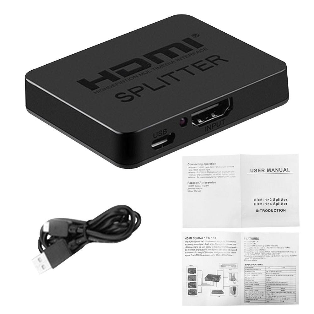 Bộ Chia HDMI 2.0 1 Cổng Ra 1080p 1x2 HDMI Chuyên Dụng