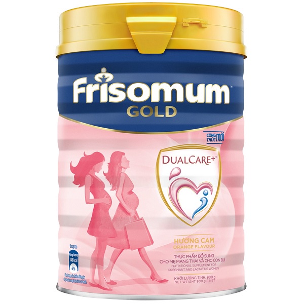 Sữa bột Frisomum Hương vani/Hương Cam Lon 400_900g